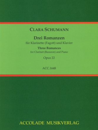 3 Romanzen op.22 f�r Klarinette (Fagott) und Klavier