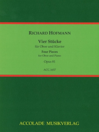 4 St�cke op.81 f�r Oboe und Klavier