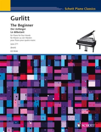 Der Anf�nger op. 211 f�r Klavier 4-h�ndig