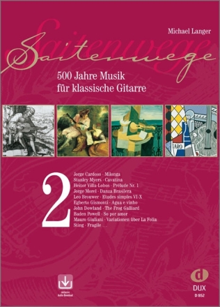 Saitenwege Band 2 (+Online Audio) f�r Gitarre