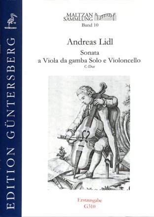 Maltzan Sammlung Band 10 - Sonate C-Dur f�r Viola da gamba und Violoncello Partitur und Stimmen