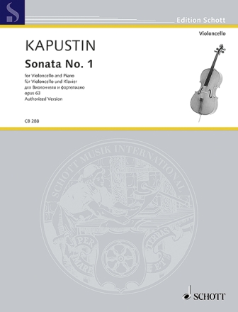Sonate Nr.1 op.63 f�r Violoncello und Klavier