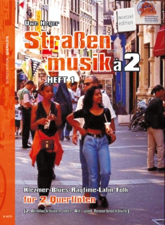 Strassenmusik a 2 Band 1 f�r 2 Fl�ten Spielpartitur