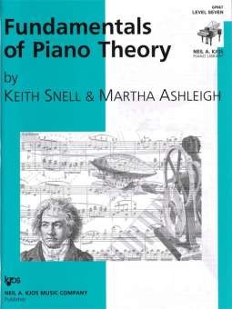 Fundamentals of Piano Theory Level 7 for piano  Student Book