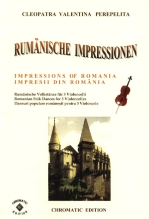 Rum�nische Impressionen f�r 3 Violoncelli Spielpartitur