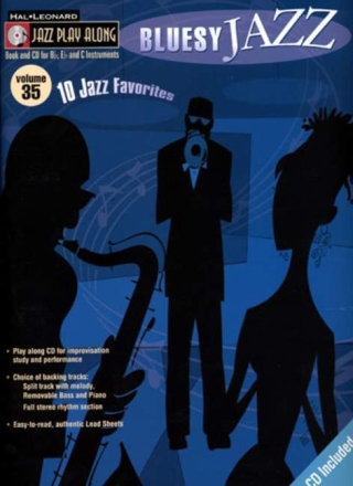 Bluesy Jazz (+CD): 10 jazz favorites for Bb, Eb and C instruments