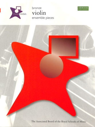 Bronze violin ensemble pieces (music medals)  score