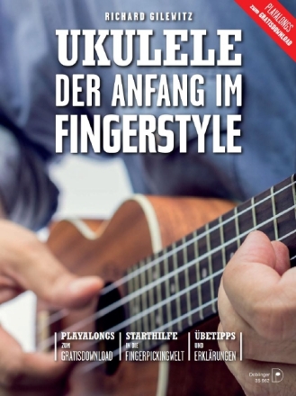 Ukulele - der Anfang im Finderstyle (+Download) f�r Ukulele/Tabulatur (Stimmung GCEA)
