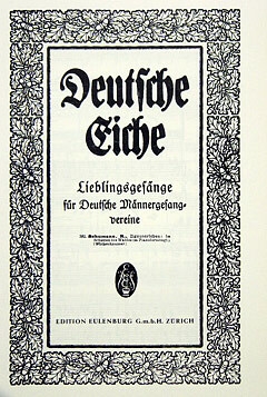 Zigeunerleben op.29,3 f�r M�nnerchor und Klavier Partitur