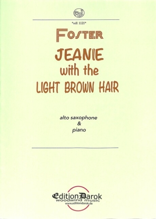 Jeanie with the light brown Hair f�r Altsaxophon und Klavier
