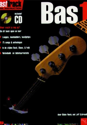 FastTrack - basgitaar vol.1 (+CD): voor basgitaar (nl)