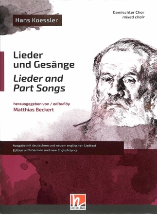 Lieder und Ges�nge f�r gem Chor a cappella Partitur (dt/en)