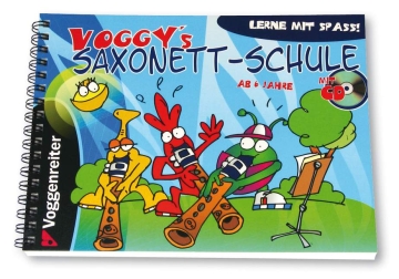 Voggy's Saxonett-Schule (+CD)  