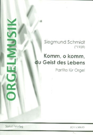 Komm o komm du Geist des Lebens f�r Orgel