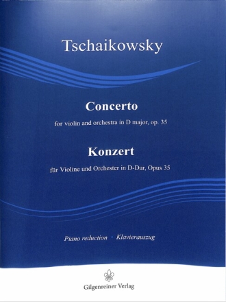 Konzert D-Dur op.35 f�r Violine und Orchester f�r Violine und Klavier