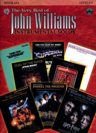 The very best of John Williams (+CD) for tenor sax