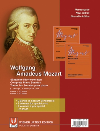 S�mtliche Sonaten f�r Klavier (2 B�nde im Set zum Sonderpreis)