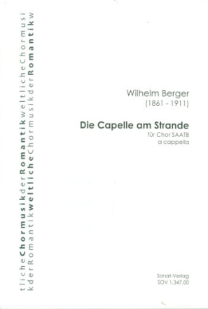 Die Capelle am Strande f�r gem Chor a cappella Partitur