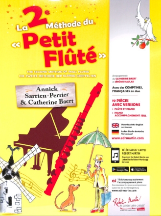 La 2e m�thode du petit fl�t� (+Online Audio) pour fl�te et piano