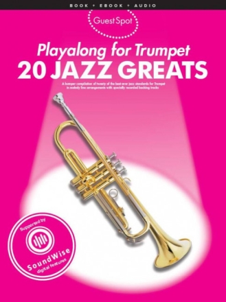 20 jazz Greats (+SoundWise) for trumpet Guest Spot Playalong