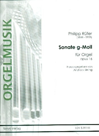 Sonate g-Moll op.16 f�r Orgel