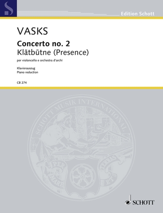 Konzert Nr.2 f�r Violoncello und Orchester f�r Violoncello und Klavier