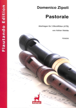 Pastorale f�r 3 Blockfl�ten (ATB) Partitur und Stimmen