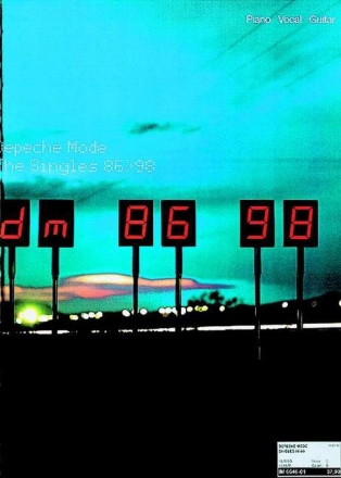 Depeche Mode: The Singles 86-98 piano/vocal/guitar songbook
