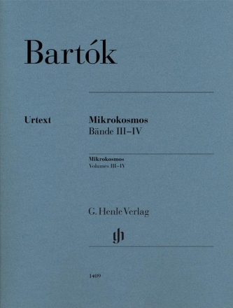 Mikrokosmos B�nde 3-4 f�r Klavier