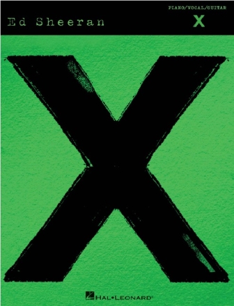 Ed Sheeran: X songbook piano/vocal/guitar
