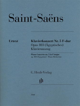 Konzert F-Dur Nr.5 op.103 f�r Klavier und Orchester f�r 2 Klaviere Spielpartitur