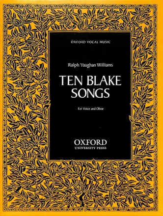 10 Blake Songs for voice and oboe