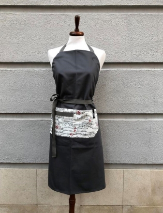 Sch�rze Le Chef mit Tasche 88 x 70 cm