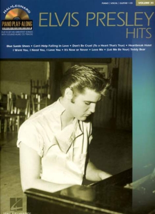 Elvis Presley Hits (+CD): Hal Leonard Piano-Playalong vol.35 Songbook piano/vocal/guitar
