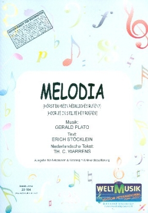 Melodia f�r Akkordeon (mit Texten und Akkorden) (nl/dt)