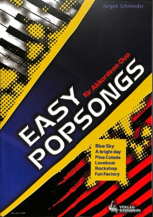 Easy Popsongs f�r 2 Akkordeons Partitur