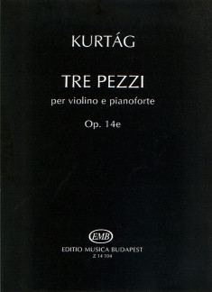 3 Pezzi op.14e f�r Violine und Klavier