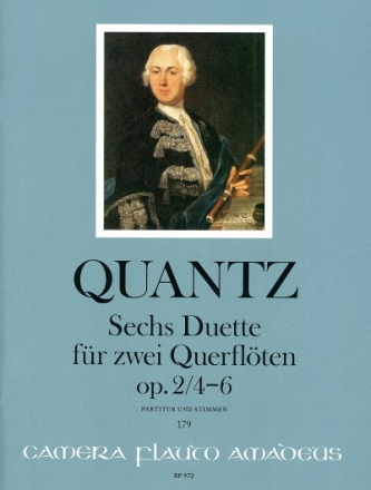 6 Duette op.2 Band 2 f�r 2 Fl�ten Partitur und Stimmen