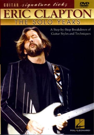 Eric Clapton - The solo Years DVD-Video for guitar guitar signature licks