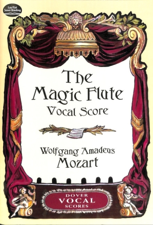 Mozart: The Magic Flute Vocal Score Opera, SATB, Piano Accompaniment vocal score