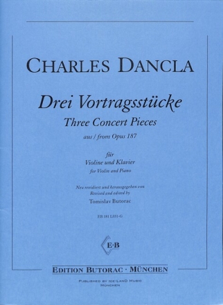3 Vortragsst�cke aus op.187 f�r Violine und Klavier