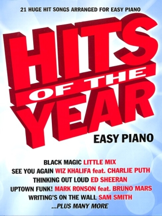 AM1011241 Hits of the Year 2015: for easy piano