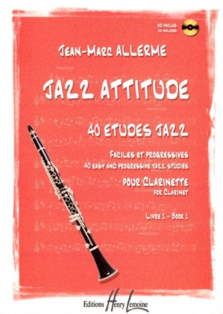 Jazz Attitude vol.1 (+CD) pour clarinette