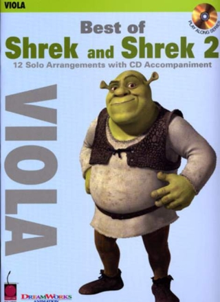 Best of Shrek and Shrek 2 (+CD): for viola