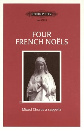 EP67723 4 french Noels f�r gem Chor a cappella Partitur