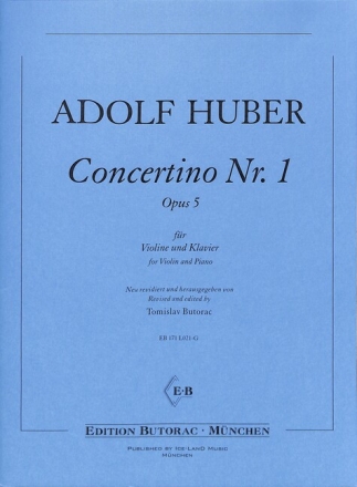Sch�ler-Concertino Nr.1 op.5 f�r Violine und Klavier
