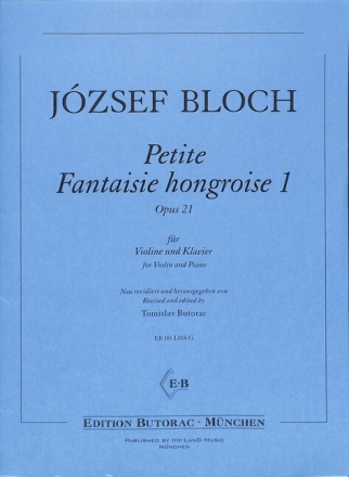 Petite fantaisie hongroise Nr.1 op.21 f�r Violine und Klavier