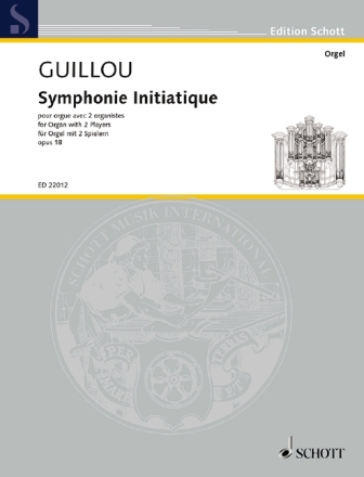 ED22012 Symphonie iniatique f�r Orgel zu 4 H�nden