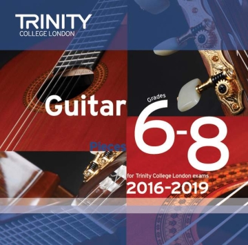 Pieces 2016-2019 Grade 6-8 for guitar CD