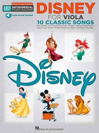 Disney (+Online Audio) for easy viola